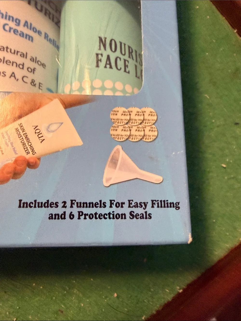 N/A lotion flasks